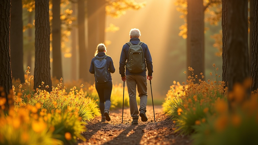 Seniori pieejama pārgājiena maršrutā Latvijas mežā